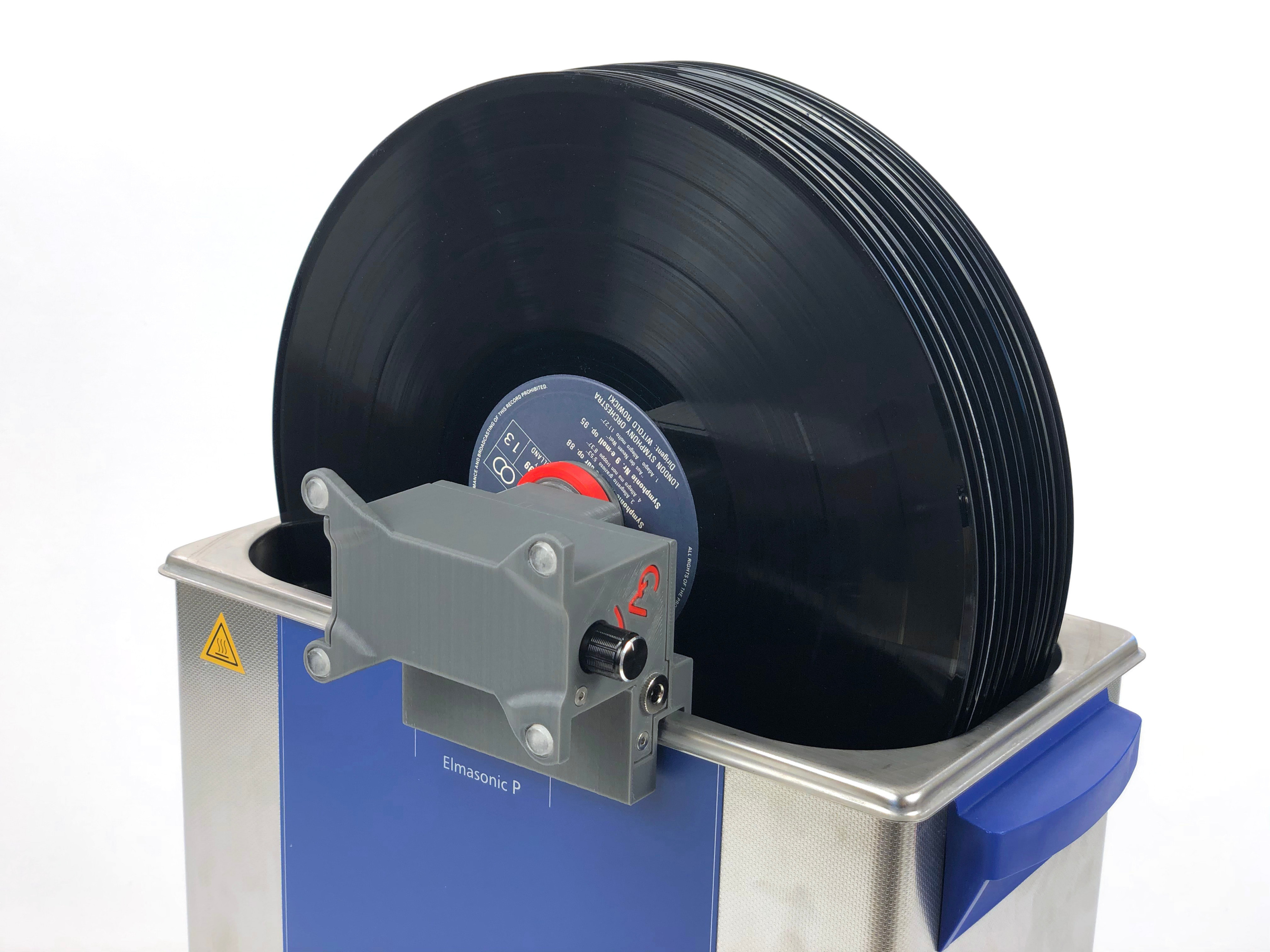 Ultrasonic Vinyl Record Cleaning - CleanerVinyl Pro (14 Records Per Batch)